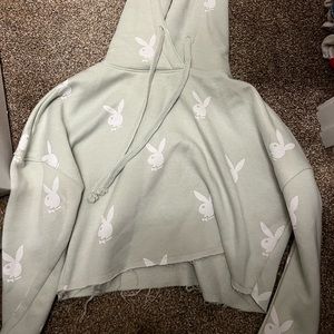 PlayBoy Cropped Hoodie
